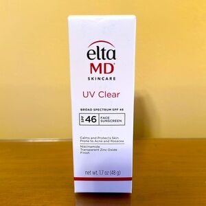 Elta MD UV Clear Face Sunscreen SPF 46 - 1.7 oz / 48g NEW Expires 5/2027